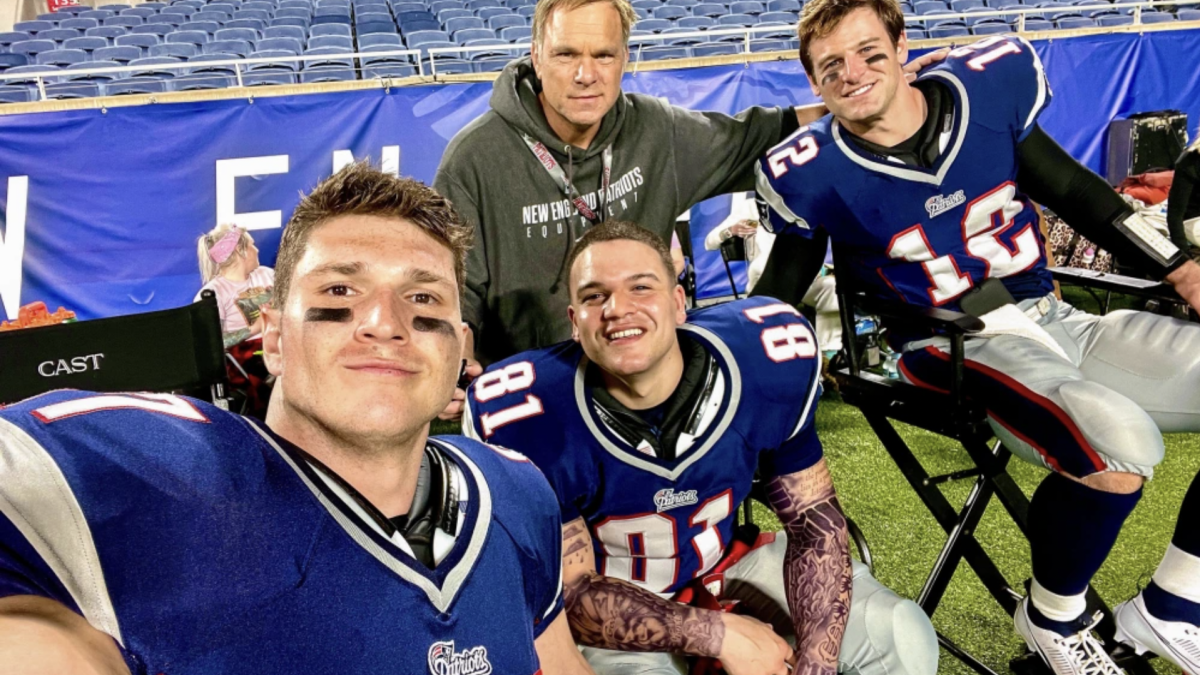 Being Gronk: How this actor and stunt double plays the NFL legend on screen